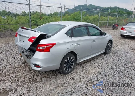 2019 Nissan Sentra Sr из США, поврежденный, VIN 3N1AB7AP9KY271900